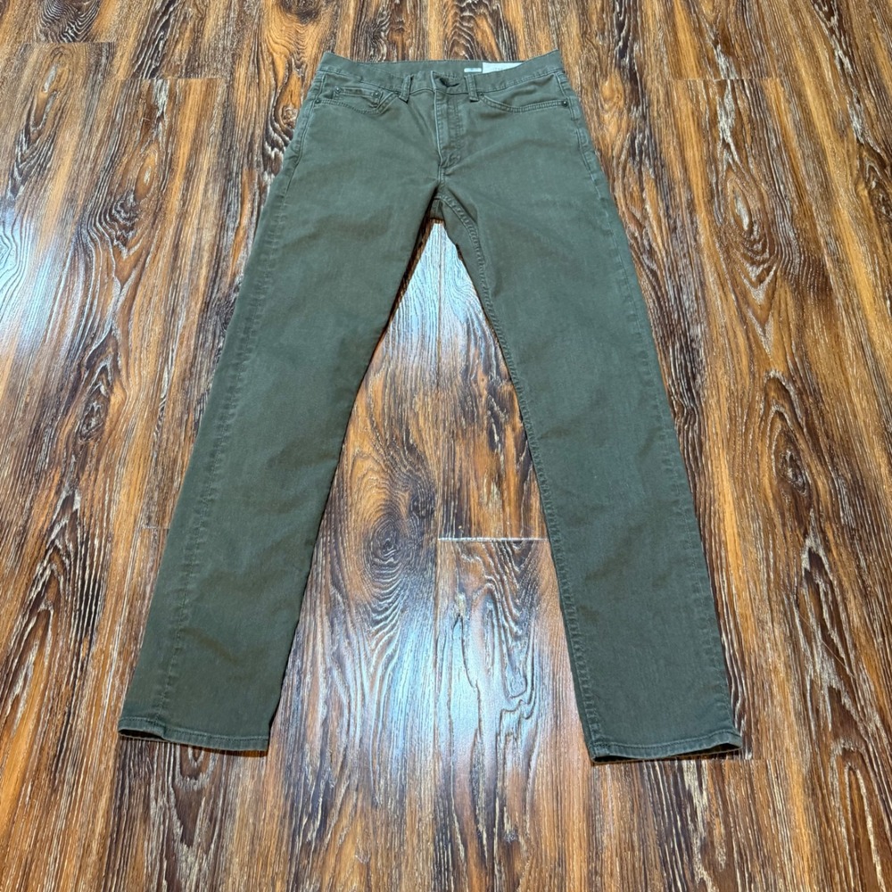 Rag & Bone Fit 2 Slim Army Green Pants Mens 29x32 Stretch Chino Jeans Fall